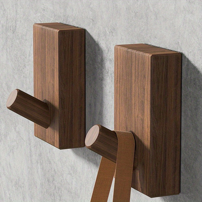Juego de ganchos de pared de madera Nordvik – Calma y orden en el hogar