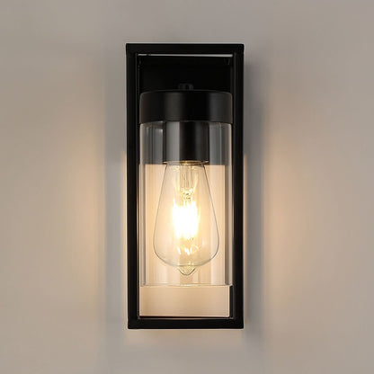 GlasGlow - Moderna lampada da parete in vetro