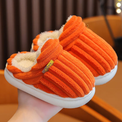 Soft Plush Cosy House Slippers for Boys and Girls - Justine