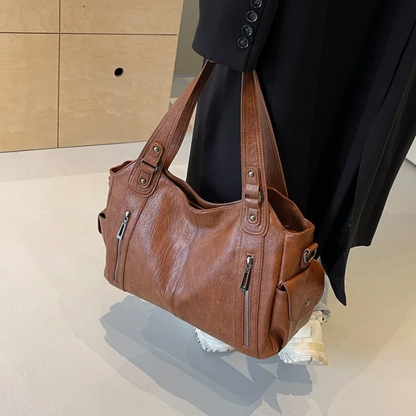 Retro Chic Shoulder Bag
