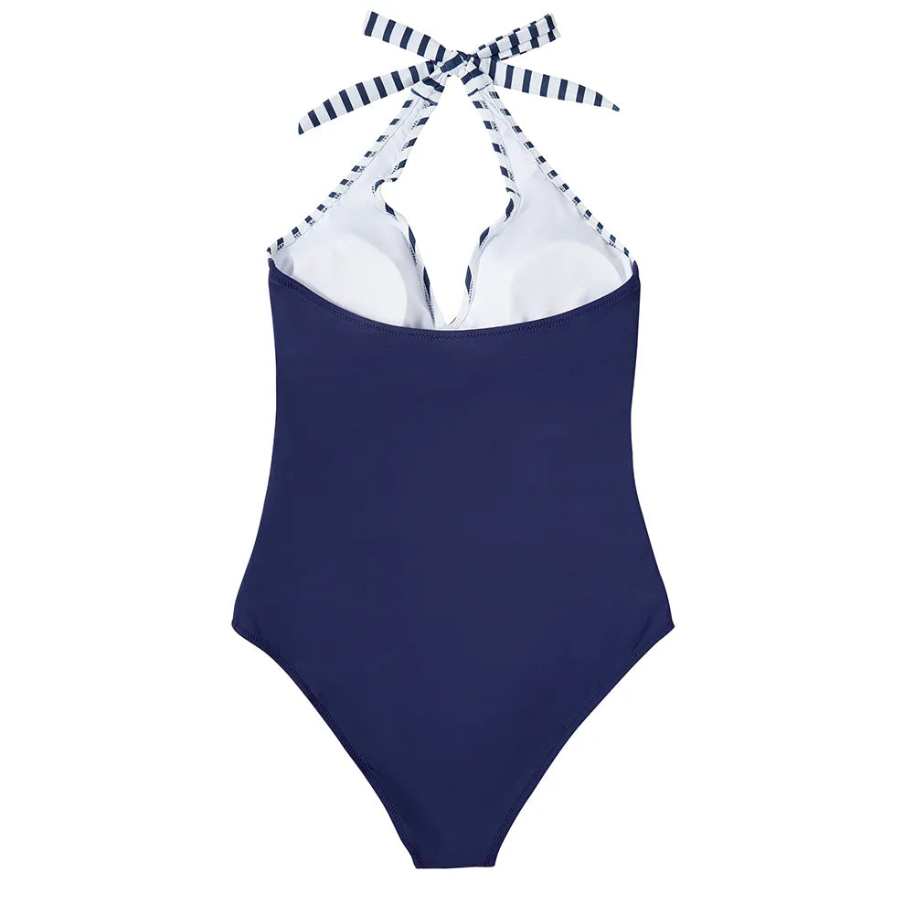 Halter Neck Women's Swimsuit - Comfortable and Stylish
