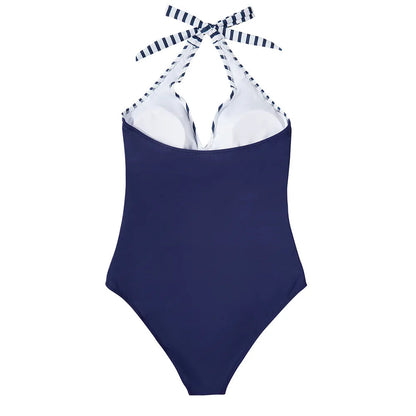 Halter Neck Women's Swimsuit - Comfortable and Stylish