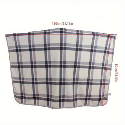 Portable Fleece Blanket – Warm and Comfortable for Home, Work, and Outdoor