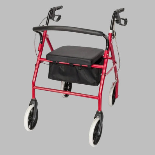 Caminador de acero FCH con ruedas