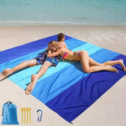Extra Large Waterproof Beach Blanket - Lightweight and Ideal for Outdoor Use