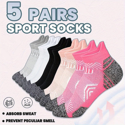 Chaussettes de sport de compression pour femme – Respirantes et confortables pour les activités et le quotidien