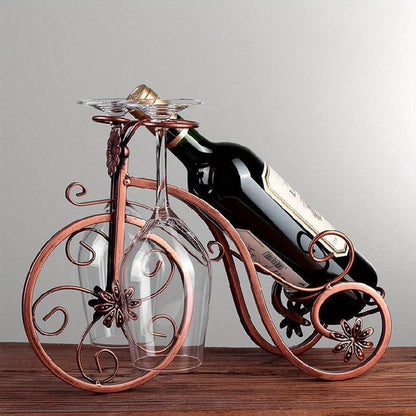Portabotellas de vino con forma de bicicleta – Para un gusto refinado