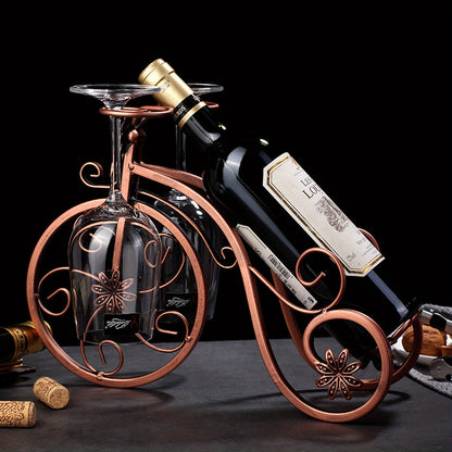 Portabotellas de vino con forma de bicicleta – Para un gusto refinado
