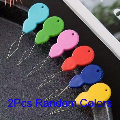 Colourful Sewing Thread Needle Threader Set – Ideal for Hand and Machine Sewing