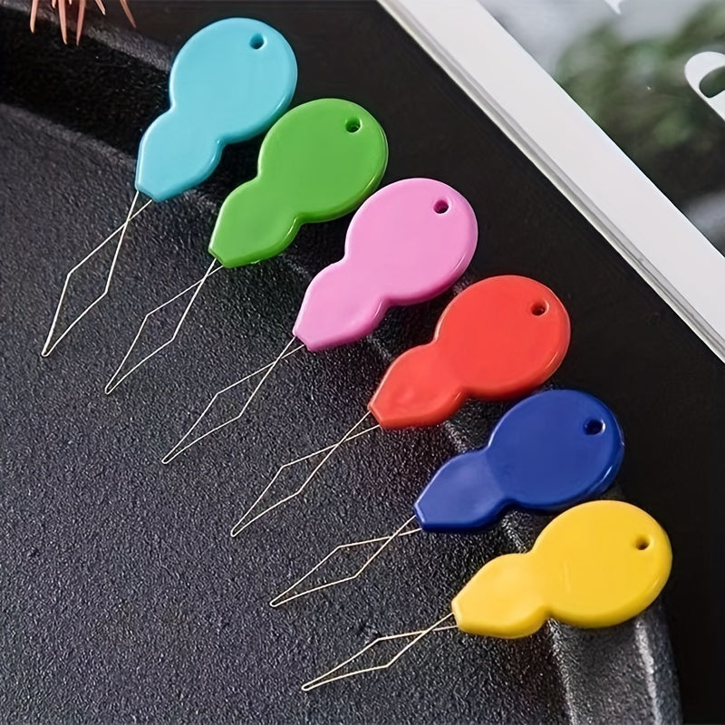 Colourful Sewing Thread Needle Threader Set – Ideal for Hand and Machine Sewing