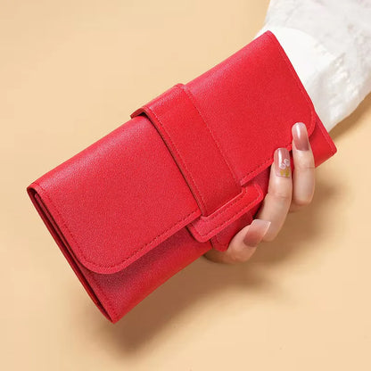 Portefeuille à design triple pli
