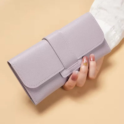 Portefeuille à design triple pli