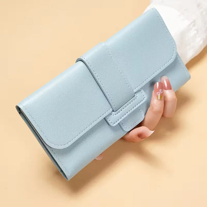 Portefeuille à design triple pli