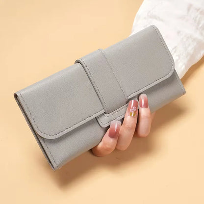 Portefeuille à design triple pli