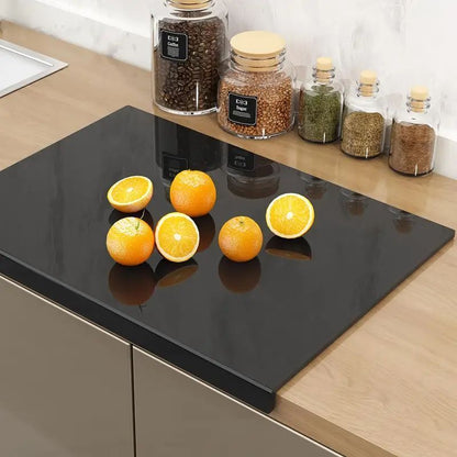 Tabla de cortar acrílica con superficie antideslizante - Utensilio de cocina resistente para cortar con seguridad