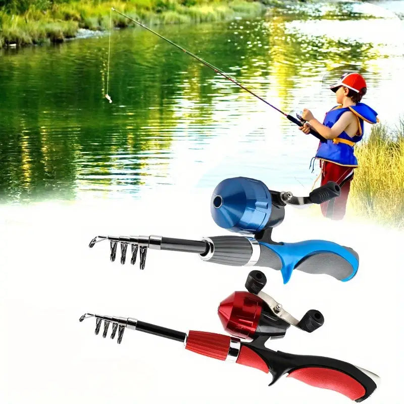 Kids Fishing Set – Telescopic Rod and Reel