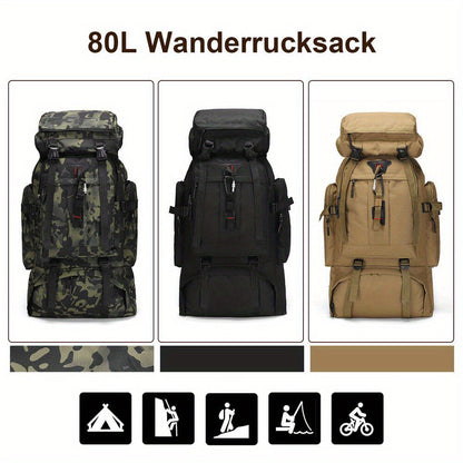 Sac à dos de randonnée Explorer 80L – robuste et polyvalent
