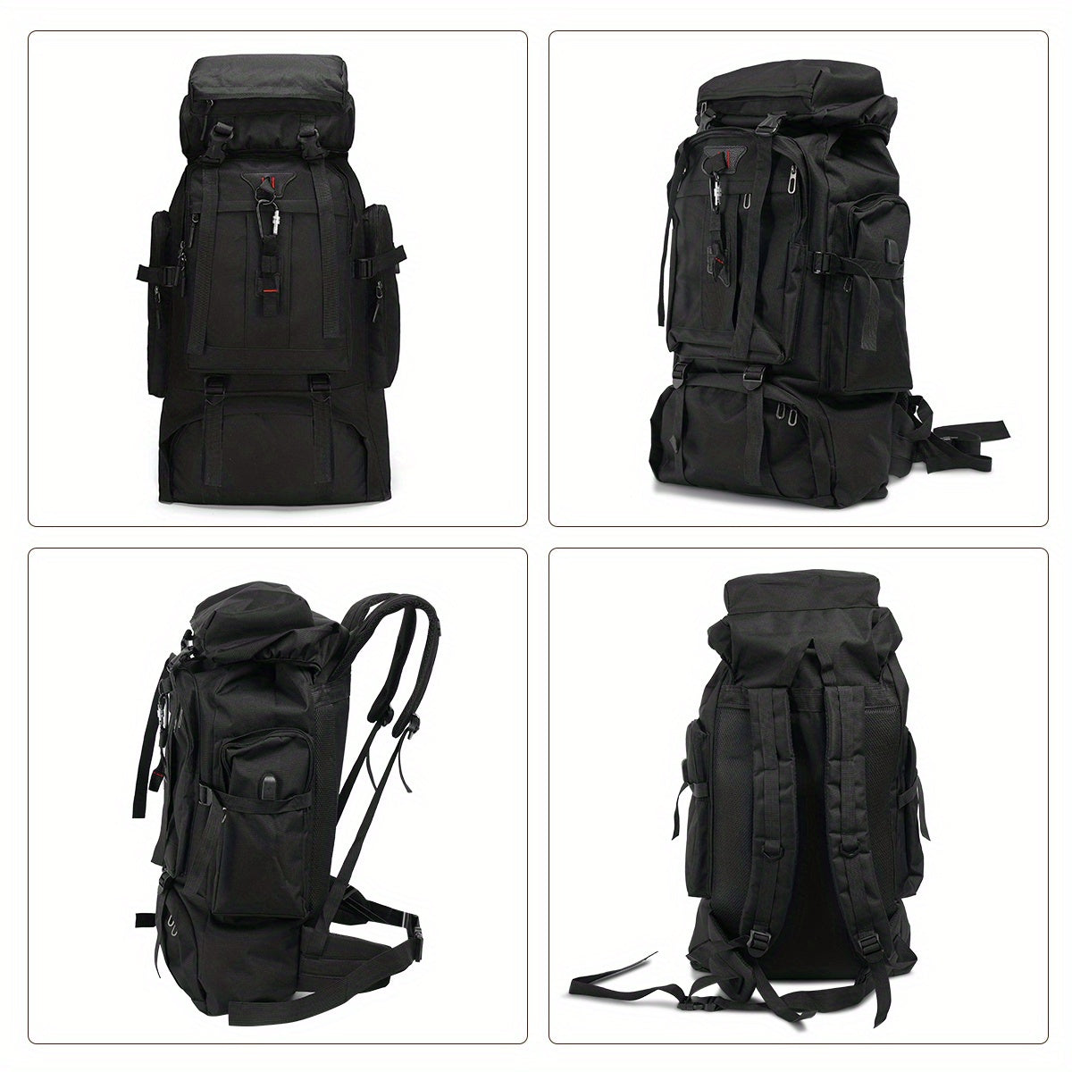 Sac à dos de randonnée Explorer 80L – robuste et polyvalent