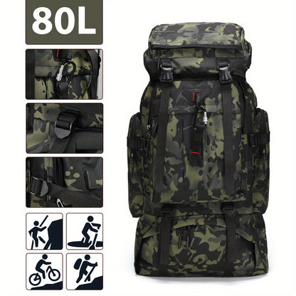 Sac à dos de randonnée Explorer 80L – robuste et polyvalent