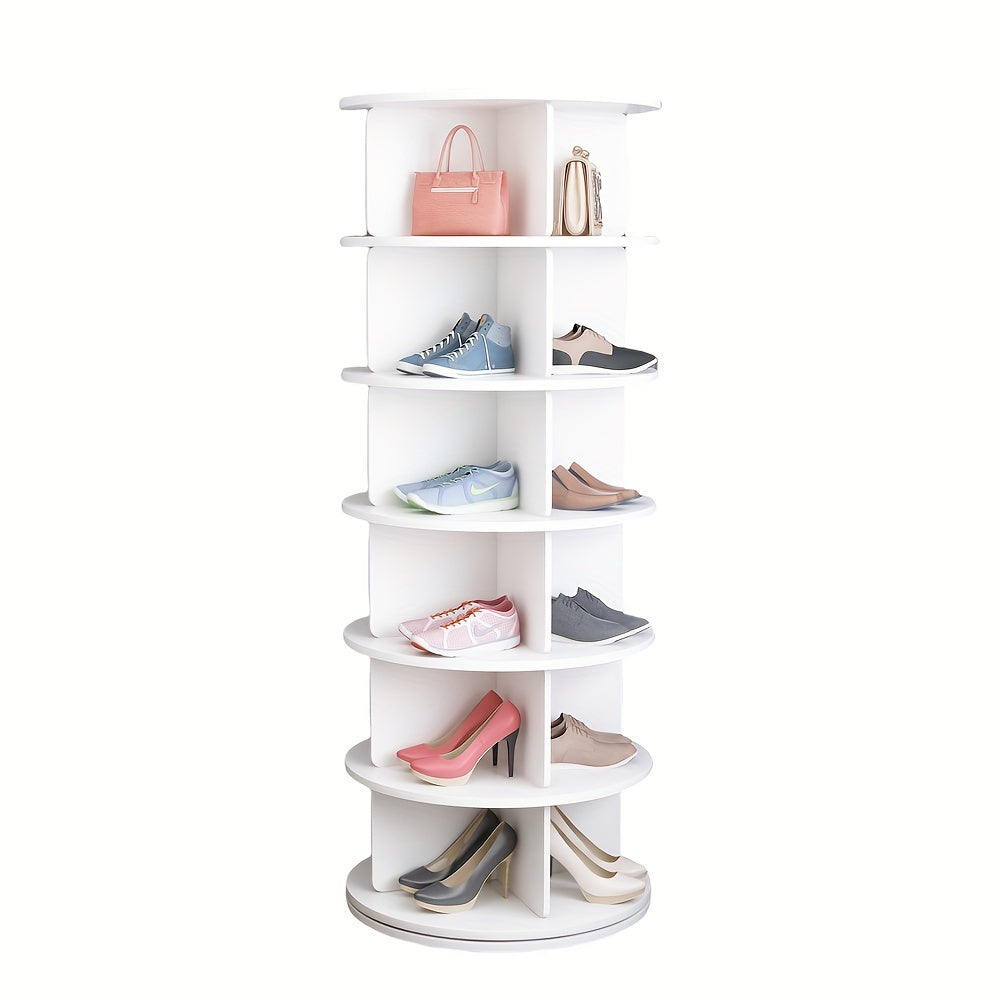 Scarpiera girevole a 360° ShoeSpin - Salvaspazio e multifunzionale