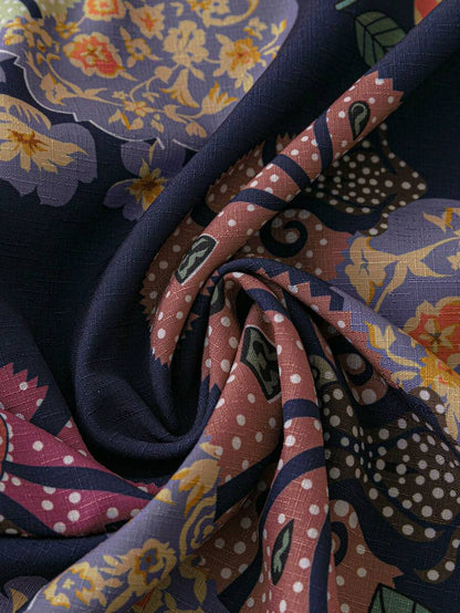 Rosana – Stylish Short Sleeve Shirt with Floral Pattern