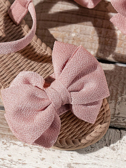 Matching Sandals with Bow for Mother & Daughter