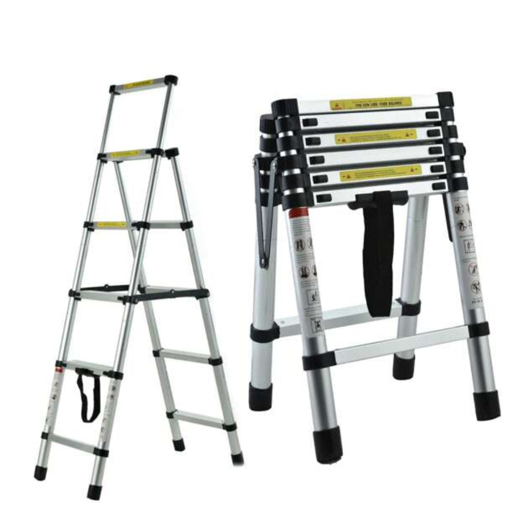6FT+7FT Aluminum Telescopic Ladder