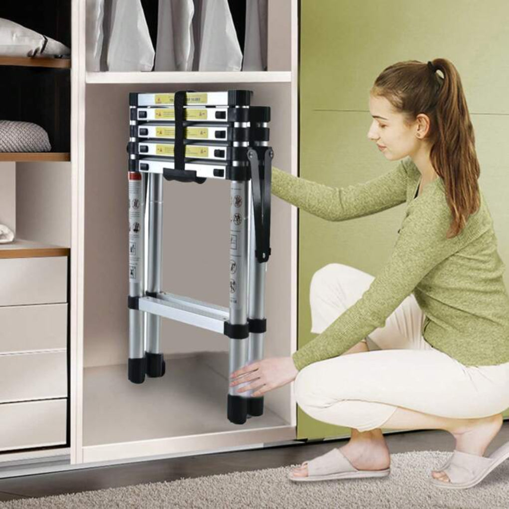 6FT+7FT Aluminum Telescopic Ladder