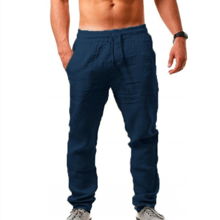 Eleganti pantaloni da uomo in lino - Matthijs