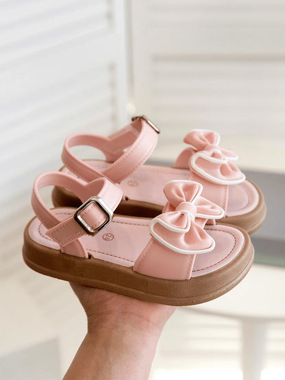 Princess Sandals for Girls with Bow Detail