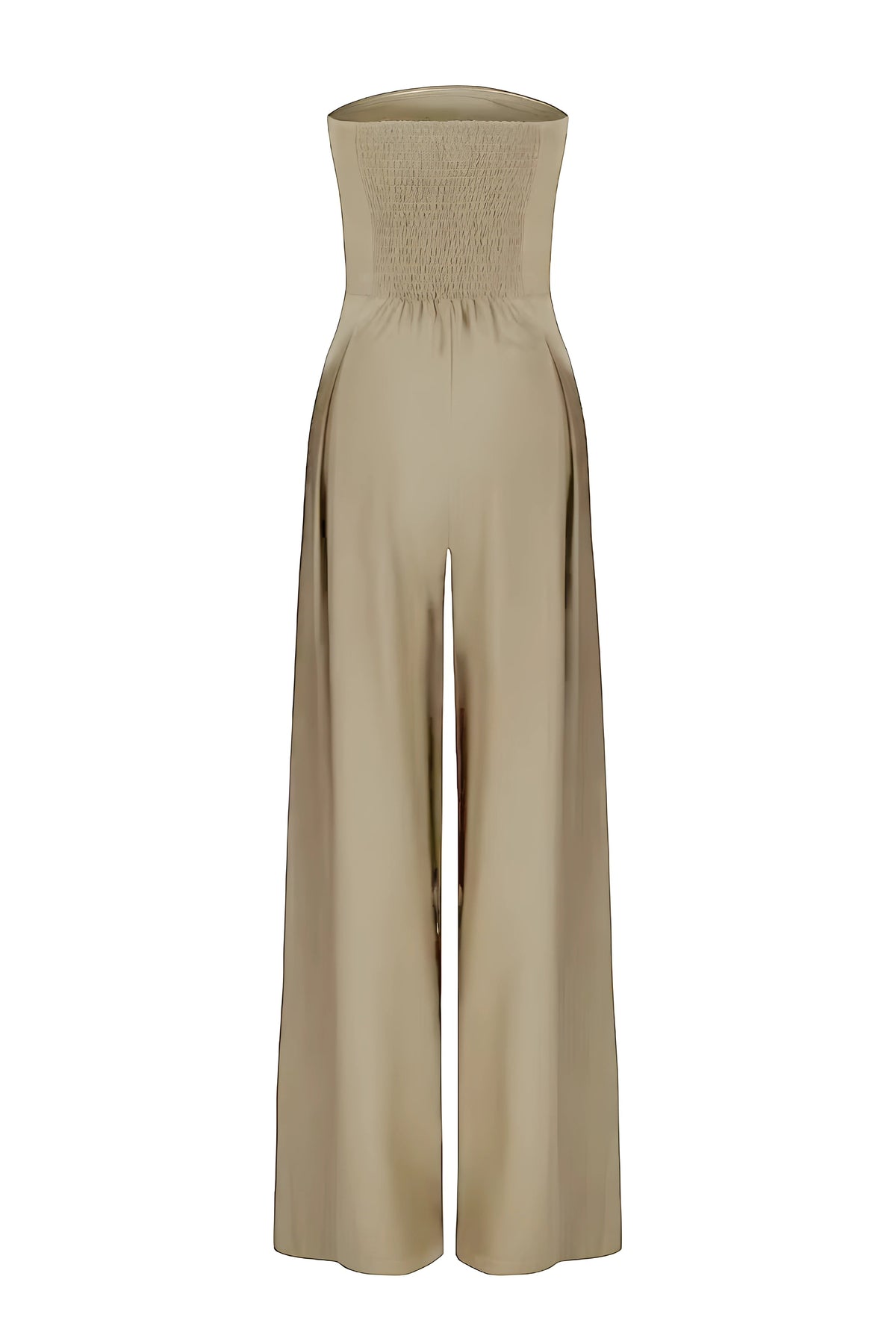 Viola - Elegant Strapless Jumpsuit