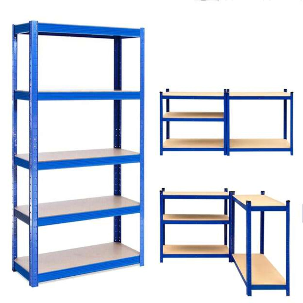 5-layer steel storage shelves without bolts