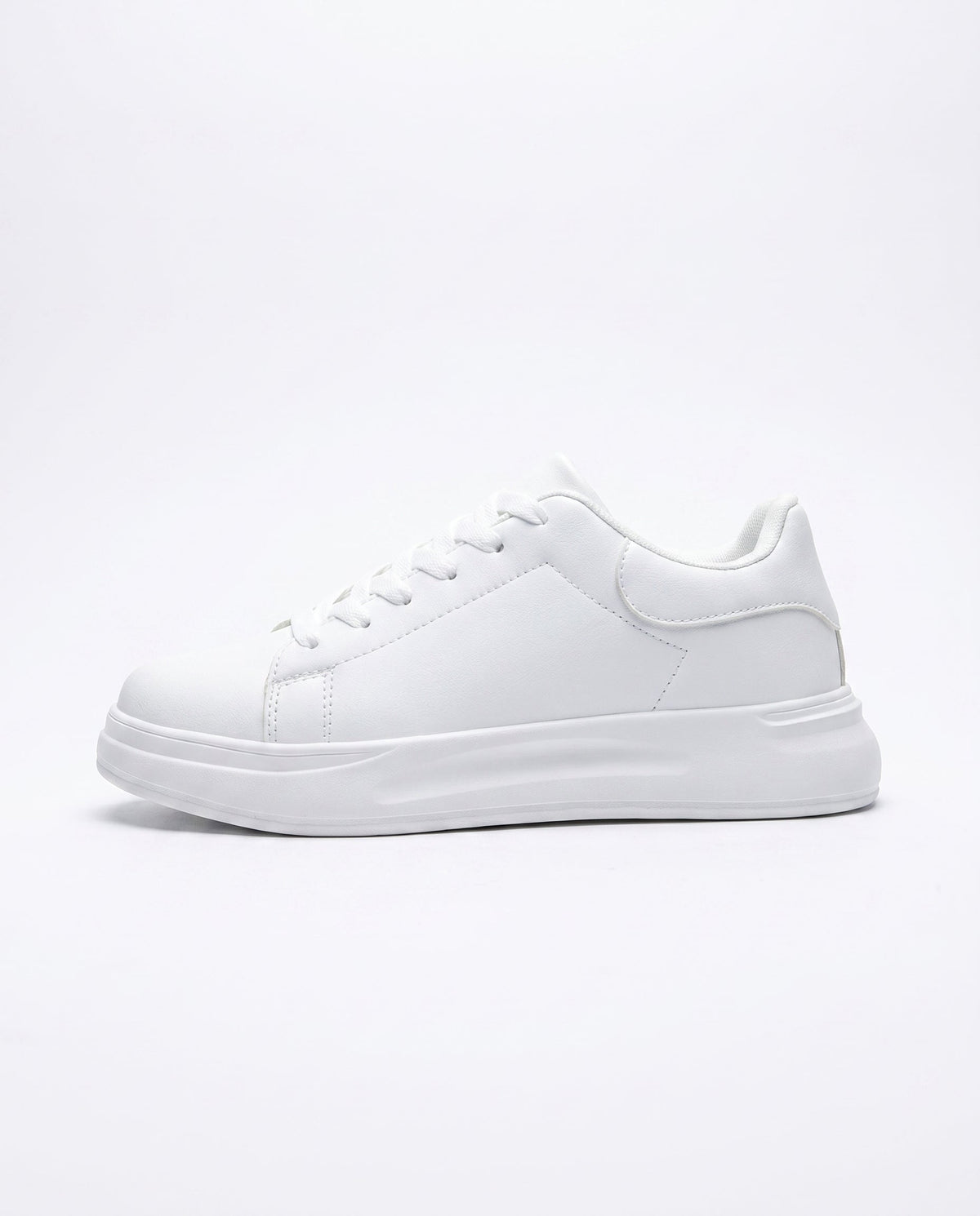 Ladies' Sporty Orthopaedic Sneakers with Platform Sole and Laces