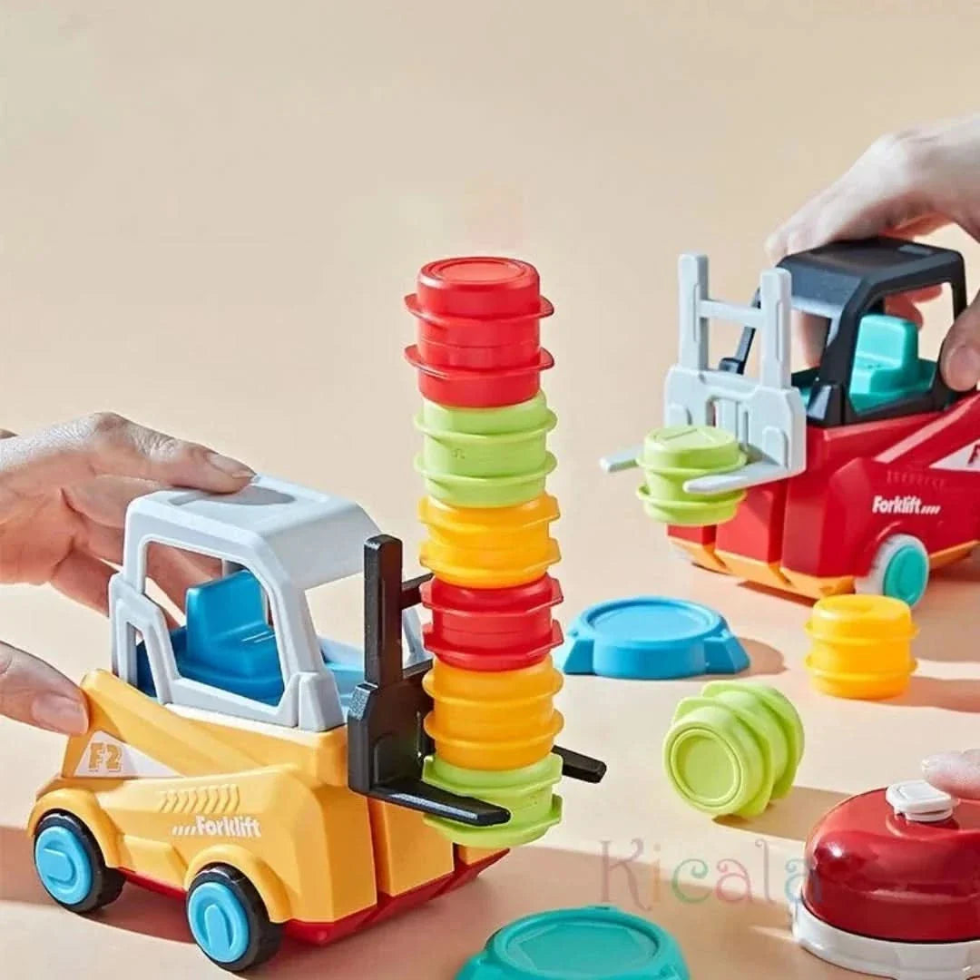 Forklift Frenzy | Stacking and Matching Skills