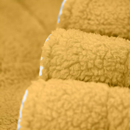Luxury Coral Fleece Flannel Bathrobe
