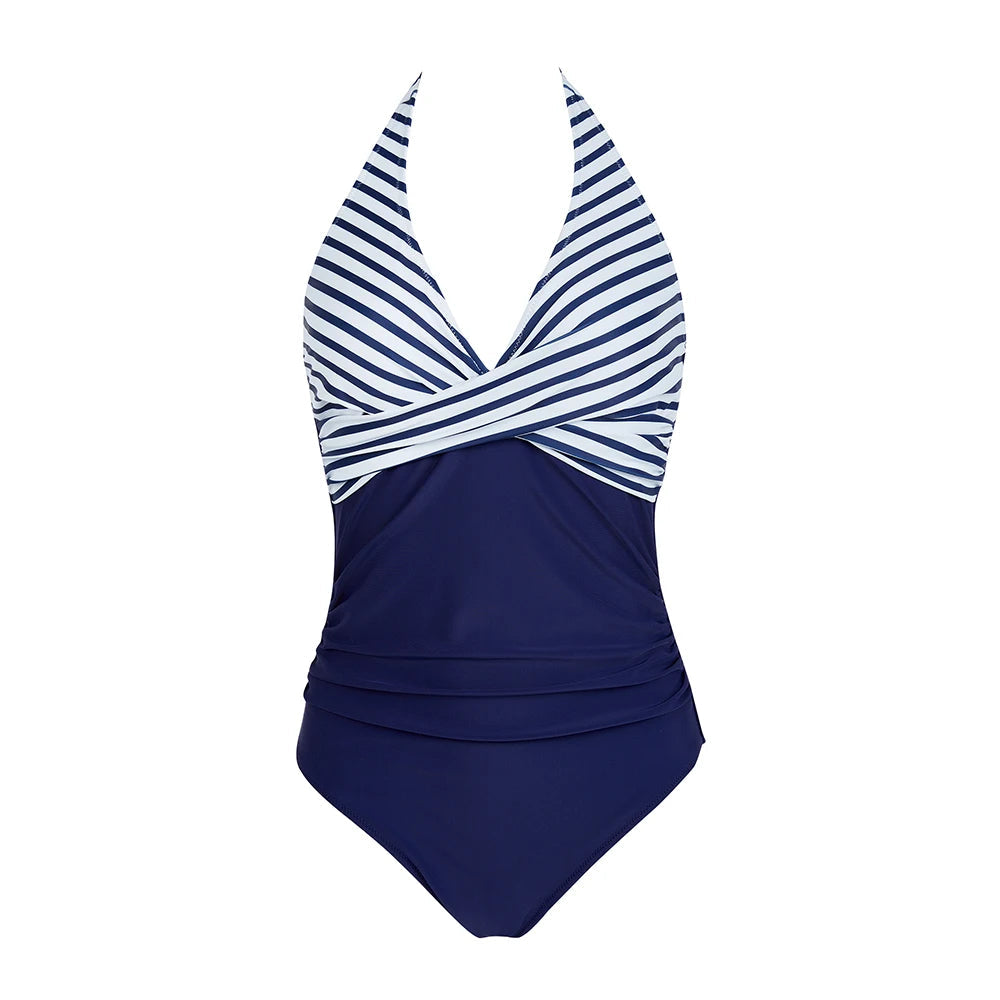 Halter Neck Women's Swimsuit - Comfortable and Stylish