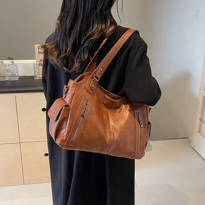 Retro Chic Shoulder Bag