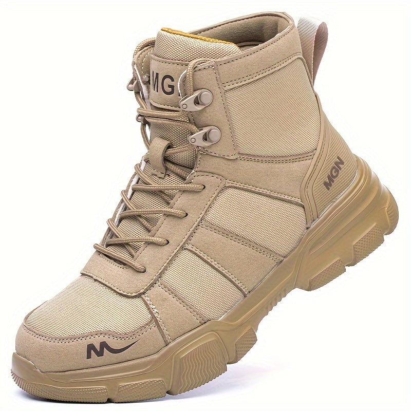 Men's Safety Shoes with Steel Toe – Puncture Resistant and Slip Resistant