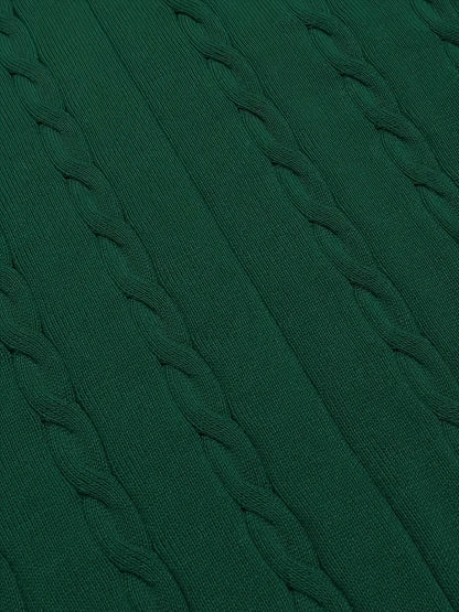 Gilet sans manches en tricot avec col en V
