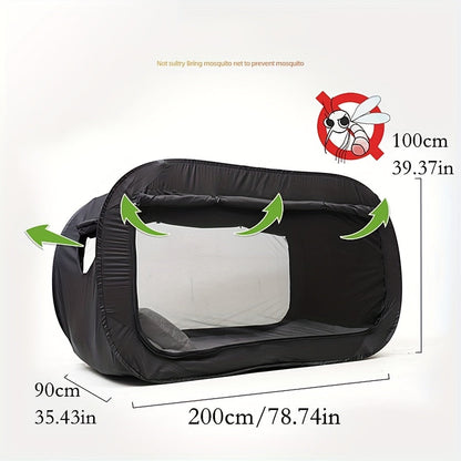 CozyNest Foldable Tent Bed – Protection and Rest Within Reach