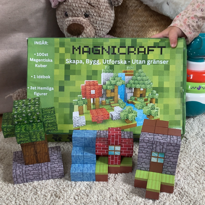 MagniCraft-rakennussarja – luo, rakenna ja tutki ilman rajoja
