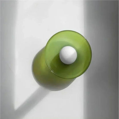 Olive Disc Wall Lamp – Modern and Elegant Design