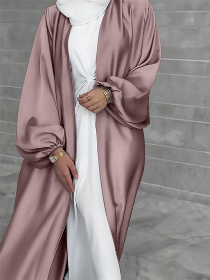 Elegantes Abaya-Kleid mit Gürtel – Eva