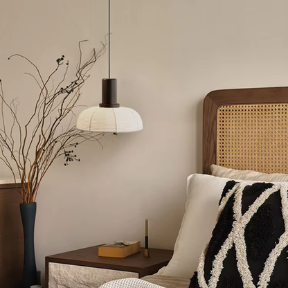 Elegant Glow of Art Pendant Light with Adjustable Height