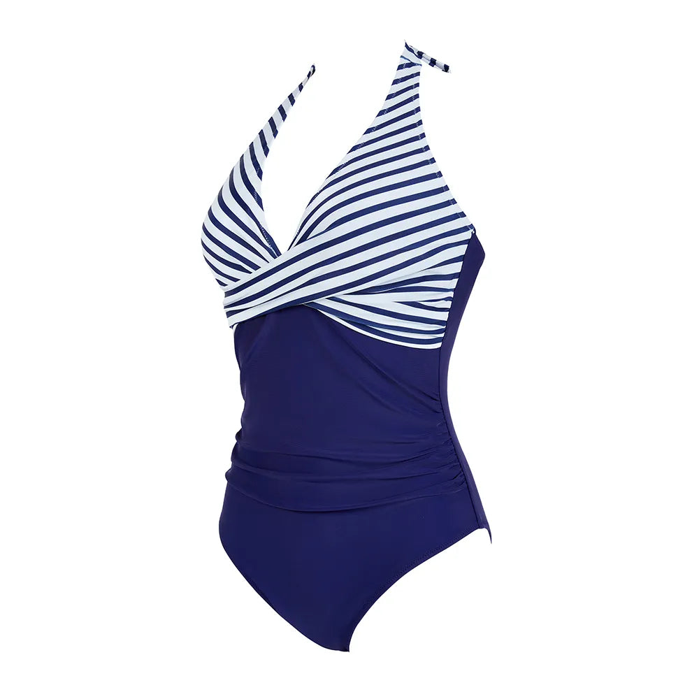 Halter Neck Women's Swimsuit - Comfortable and Stylish
