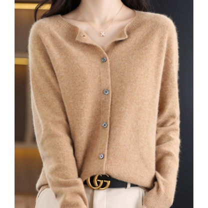 Merino Wool Cashmere Jumper - Marbel