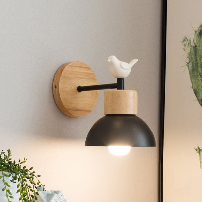 Candeeiro de parede NordicDome - Iluminação acolhedora para quartos de criança