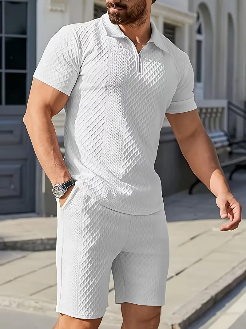 Ensemble d'été avec polo et short