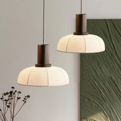 Elegant Glow of Art Pendant Light with Adjustable Height