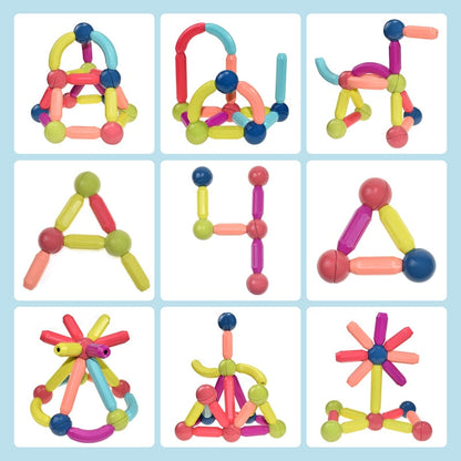 Magnetic Toy Building Set - Educational Creative Play